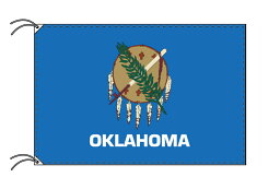 TOSPA オクラホマ州旗[アメリカ合衆国の州旗 100×150cm 高級テトロン製]