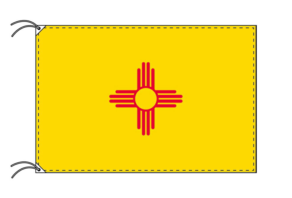 TOSPA ニューメキシコ州旗[アメリカ合衆国の州旗 120×180cm 高級テトロン製]