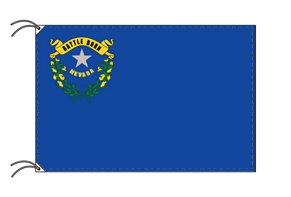 TOSPA ネバダ州旗[アメリカ合衆国の州旗 120×180cm 高級テトロン製]