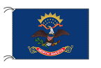 TOSPA ノースダコタ州旗[アメリカ合衆国の州旗 70×105cm 高級テトロン製]