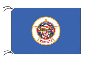 TOSPA ミネソタ州旗[アメリカ合衆国の州旗 120×180cm 高級テトロン製]