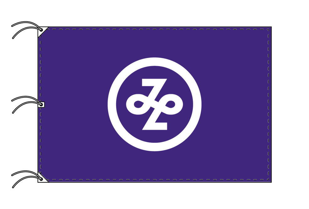 TOSPA 港区旗 東京23区の旗 140×210cm テトロン製 日本製 東京都の区旗シリーズ