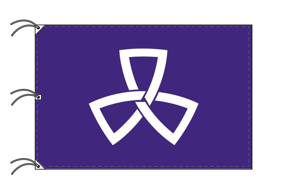 TOSPA 品川区旗 東京23区の旗 140×210cm テトロン製 日本製 東京都の区旗シリーズ