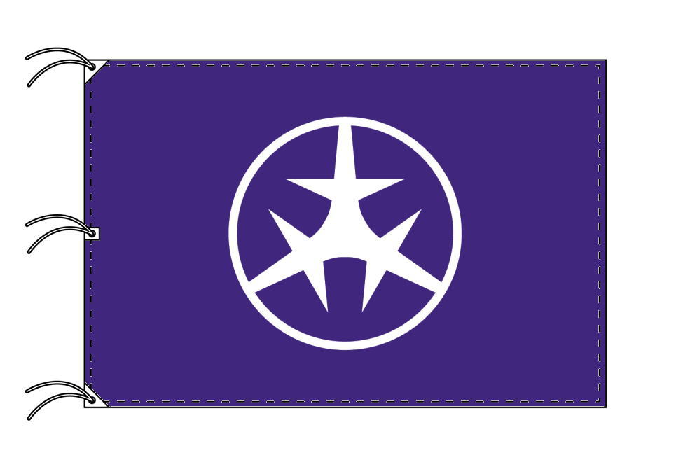 TOSPA 世田谷区旗 東京23区の旗 140×210cm テトロン製 日本製 東京都の区旗シリーズ