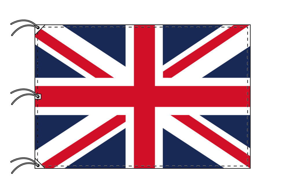 TOSPA イギリス 英国 UK 国旗 180×270cm テトロン製 日本製 世界の国旗シリーズ