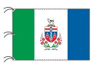 TOSPA ユーコン準州の旗 カナダの州旗 140×210cm テトロン製 日本製 世界各国の州旗シリーズ