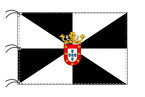 TOSPA スペイン 自治州旗 自由都市 セウタの旗（140×210cm 高級テトロン 日本製）