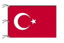 TOSPA トルコ 国旗 200×300cm テトロン製 日本製 世界の国旗シリーズ