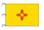 TOSPA ニューメキシコ州旗[アメリカ合衆国の州旗 140×210cm 高級テトロン製]
