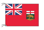 マニトバ州の旗 カナダの州旗 120×180cm テトロン製 日本製 世界各国の州旗シリーズ