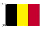 TOSPA ベルギー 国旗 90×135cm テトロン製 日本製 世界の国旗シリーズ