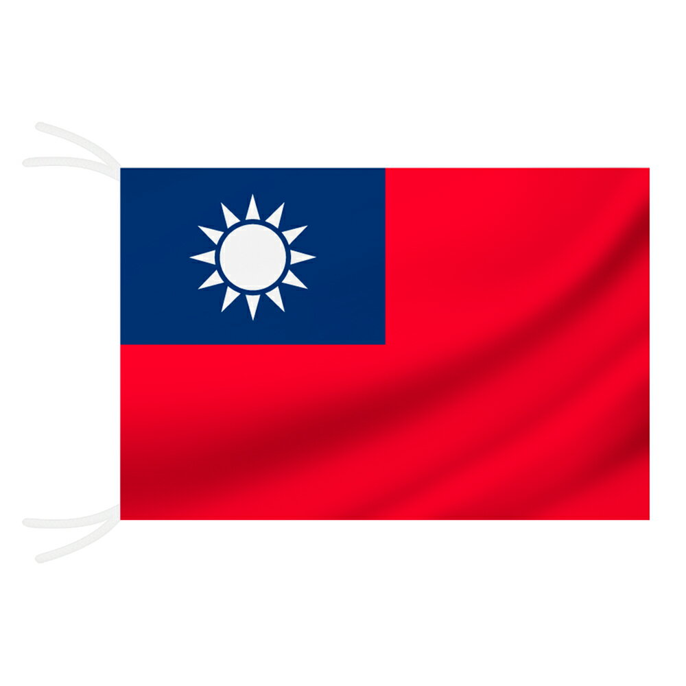 TOSPA 台湾 中華民国 旗 MLサイズ 45×67.5cm テトロン製 日本製 世界の国旗シリーズ
