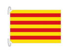 TOSPA スペイン 自治州旗 カタルーニャ州（50×75cm 高級テトロン 日本製）