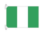 TOSPA ナイジェリア 国旗 Lサイズ 50×75cm テトロン製 日本製 世界の国旗シリーズ