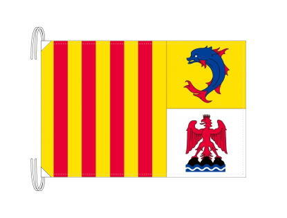 TOSPA プロヴァンス＝アルプ＝コート ダジュール地域圏 フランス地域圏の旗 州旗（50×75cm）