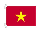 ベトナム 国旗 Lサイズ 50×75cm テトロン製 日本製 世界の国旗シリーズ