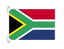 TOSPA 南アフリカ 国旗 Lサイズ 50×75cm テトロン製 日本製 世界の国旗シリーズ
