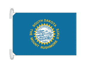 TOSPA サウスダコタ州旗[アメリカ合衆国の州旗 50×75cm 高級テトロン製]