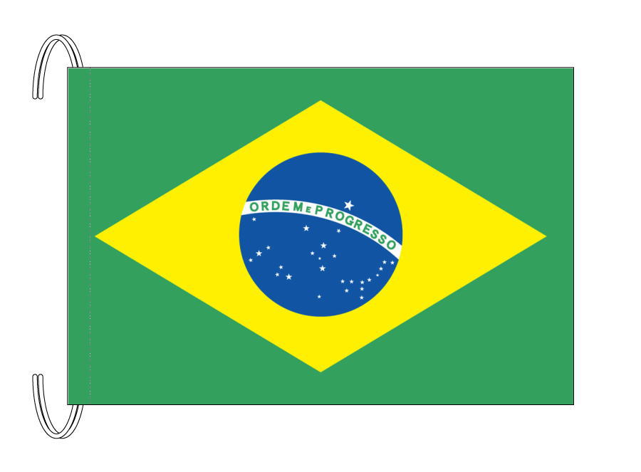 TOSPA ブラジル国旗[S判 25×37.5c...の商品画像