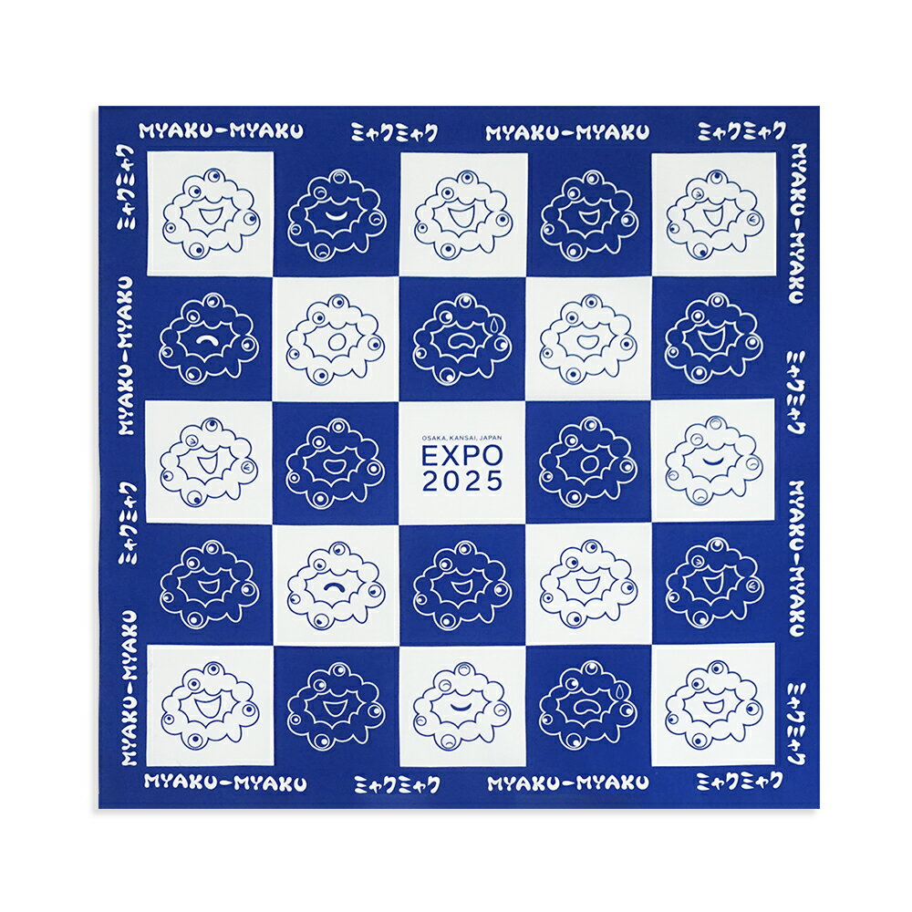 EXPO2025 ミャクミャク 風呂敷 格子柄 ...の商品画像