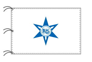 TOSPA 和歌山市旗 和歌山県県庁所在地の市の旗 140×210cm テトロン製 日本製 日本の県庁所在地旗シリーズ