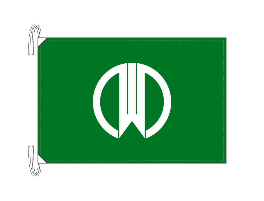 TOSPA 山形市旗 山形県県庁所在地の市の旗 Lサイズ 50×75cm テトロン製 日本製 日本の県庁所在地旗シリーズ