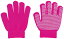 低学年向け カラーのびのび手袋 すべり止め付 蛍光ピンク(14927) 2個組 13×15cm（伸びてない状態）素材 アクリル ナイロン