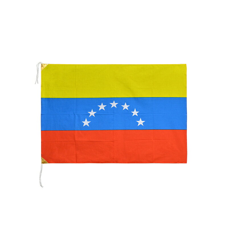 旧ベネズエラ 国旗 紋章なし (1930-2006年) 70×100cm 木綿製 日本製 旧国旗掘り出し物シリーズ