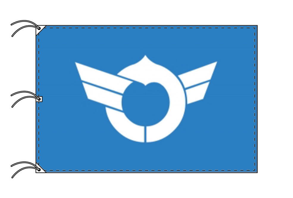 TOSPA 滋賀県旗 日本の都道府県の旗 140×210cm テトロン製 日本製 日本の都道府県旗シリーズ