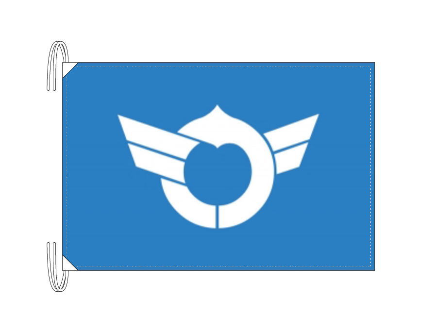 TOSPA 滋賀県旗 日本の都道府県の旗 Lサイズ 50×75cm テトロン製 日本製 日本の都道府県旗シリーズ