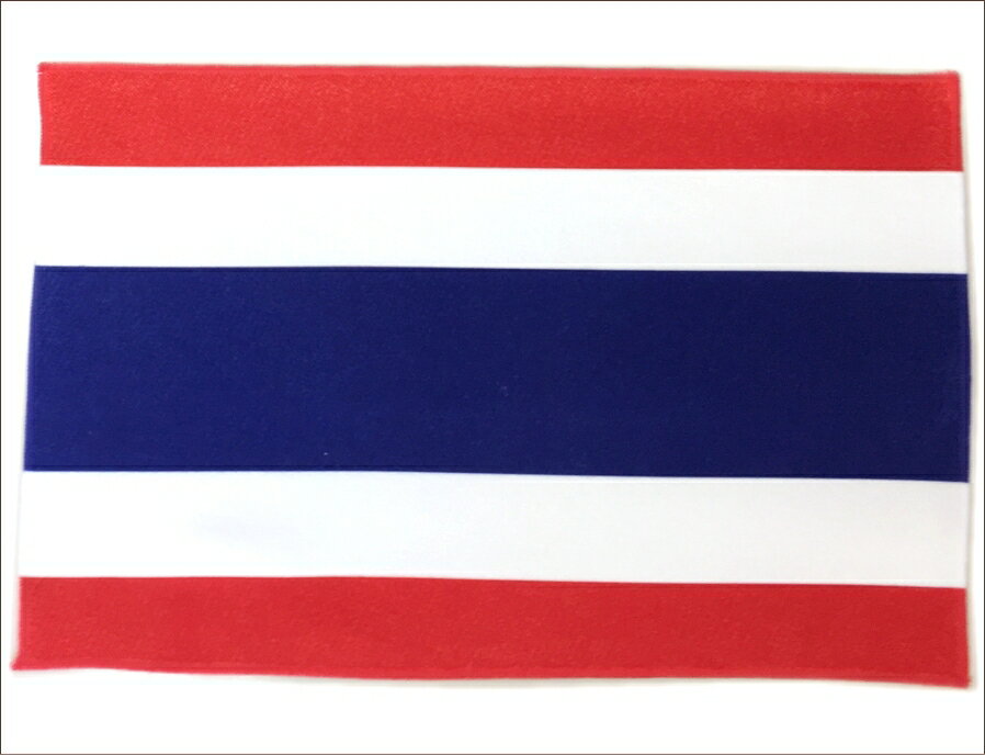 TOSPA 世界の国旗 ミニタオル ハンドタオル タイ国旗柄 素早い吸水 速乾のマイクロファイバー生地 ミニメガネ拭き スマホ タブレット レンズクリーナークロス