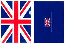 TOSPA クリアファイル イギリス 英国 UK 国旗柄 31cm×22cm A4サイズ対応 日本製