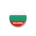 TOSPA 缶バッジ ブルガリア 国旗柄 直