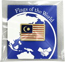 TOSPA ピンバッジS マレーシア国旗 8×12mm