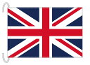 【訳あり】 イギリス 英国 UK 国旗 ユニオンジャック Aサイズ 34×50cm 木綿製