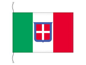 TOSPA 旧イタリア王国 国旗 (1861-1946年) 卓上旗 旗サイズ16×24cm テトロントロマット製 日本製 世界の旧国旗 世界の組織旗シリーズ