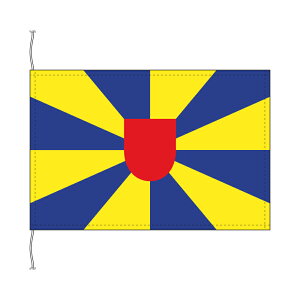 TOSPA ウェスト=フランデレン州の旗 ベルギーの地方の旗 卓上旗 旗サイズ16×24cm テトロントロマット製 日本製 世界各国の州旗シリーズ