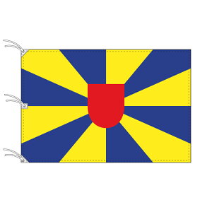 TOSPA ウェスト=フランデレン州の旗 ベルギーの地方の旗 140×210cm テトロン製 日本製 世界各国の州旗シリーズ