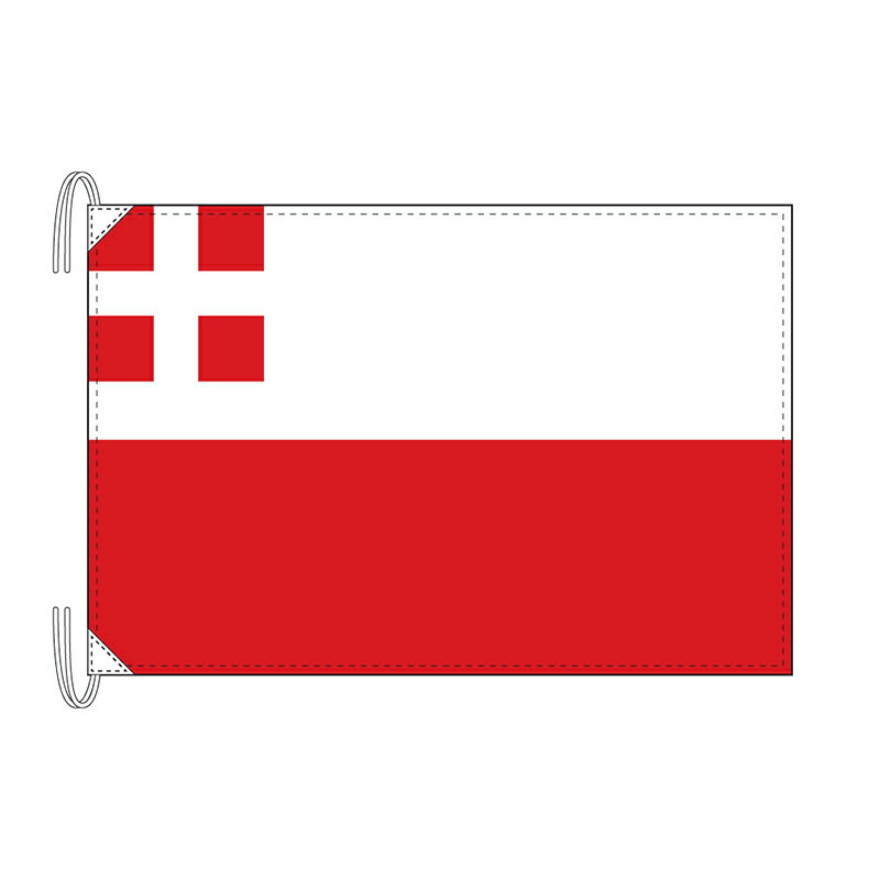 TOSPA ユトレヒト州の旗 オランダの州旗 Lサイズ 50×75cm テトロン製 日本製 世界各国の州旗シリーズ
