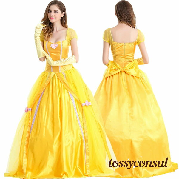 ドレス コスプレ ハロウィン 衣装 プリンセスドレス お姫様 プリンセス 仮装 女王 レディース なりきり..