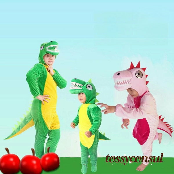 ハロウィン 恐竜 親子衣装 ハロウィン 衣装 子供 90cm-180cm 動物服 Halloween 子供 キッズ コスプレ 仮装衣装 女の子 男の子 演出 恐竜 着ぐるみ 大人 長袖 ベビー パーティー 学園祭 文化祭 キッズ 赤ちゃん かわいい