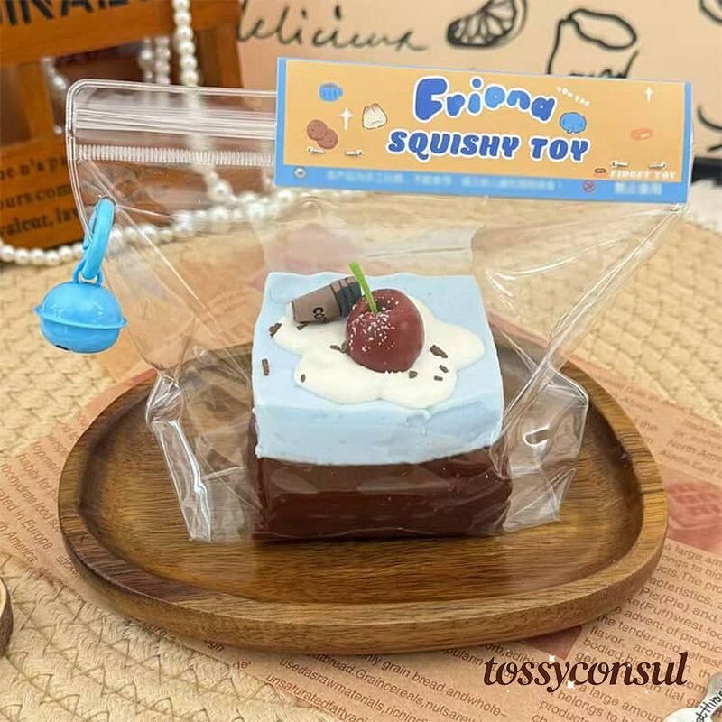 スクイーズ玩具 ケーキ デザート おもちゃ ストレス解消 グッズ 握って遊ぶ リアル やわらかい かわいい 極上のふわふわケーキ インテリア スクイーズ パン屋さん 食品サンプル 写真撮影道具 飾り 小道具 パーティー 景品 握る玩具 tossyconsul-10031184 トッシーコンサル サンプル画像2