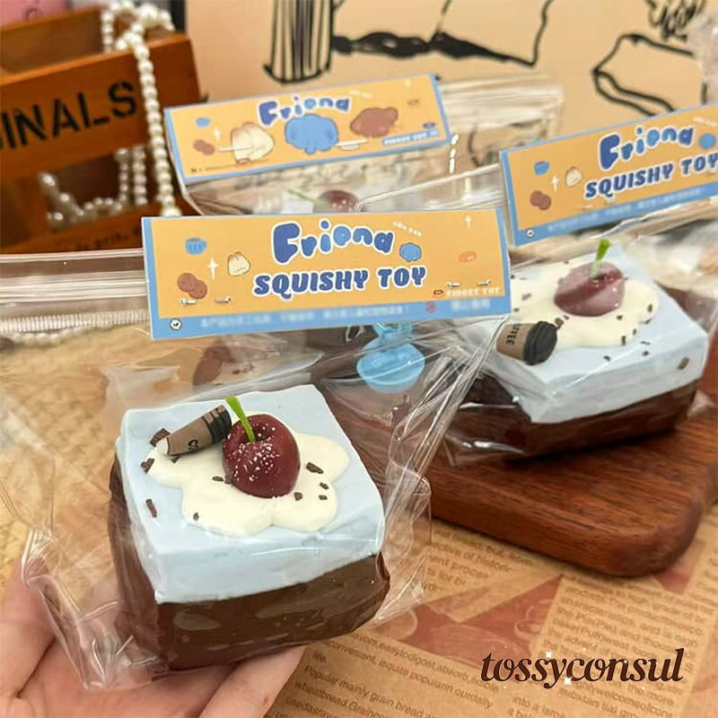 スクイーズ玩具 ケーキ デザート おもちゃ ストレス解消 グッズ 握って遊ぶ リアル やわらかい かわいい 極上のふわふわケーキ インテリア スクイーズ パン屋さん 食品サンプル 写真撮影道具 飾り 小道具 パーティー 景品 握る玩具 tossyconsul-10031184 トッシーコンサル サンプル画像3