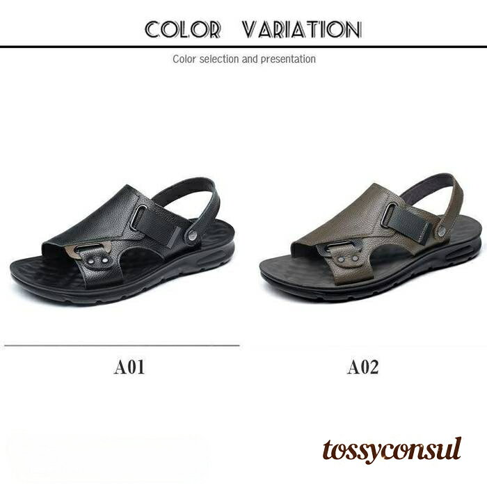 コンフォートサンダル メンズ 革 レザー ビーチサンダル 軽量 痛くない 夏 スリッパ 柔軟 歩きやすい 疲れにくい オフィス 旅行 父の日 プレゼント ギフト 新生活