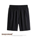 接触冷感 ショートパンツ メンズ 吸汗速乾 UVカット ひんやり イージーパンツ ゴルフ パジャマ ハーフパンツ 夏 スポーツ 軽量 短パン プレゼント ギフト 新生活