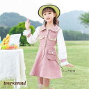 ワンピース 子供服 長袖 女の子 キッズ バッグ付き ドレス 膝丈ワンピース ミディ丈 シフォン 通学 レースワンピース フォーマル 可愛い 入園式 お呼ばれ 発表会 結婚式 演奏会 こどもの日 110 120 新生活