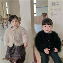 ジャケット 毛皮コート 親子 子供服 ファーコート もこもこ キッズ 子ども 女の子 ベビー服 ふわふわ 厚手 暖かい 防寒 アウター ジャケット ボタン 可愛い 韓国風 冬服 防寒 こどもの日 80 90 100 新生活