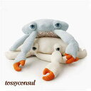 カニぬいぐるみ ぬいぐるみ おもちゃ 40cm カニ 面白い 可愛い おしゃれ 癒しグッズ 抱きまくら 抱っこクッション 大人 子供 インテリア お祝い プレゼ...