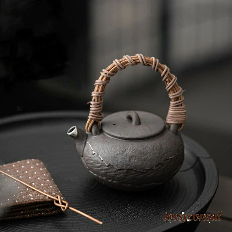 新生活 レトロ プレゼンド ギフト 家庭用 高級 ティーポット 陶器 家庭用