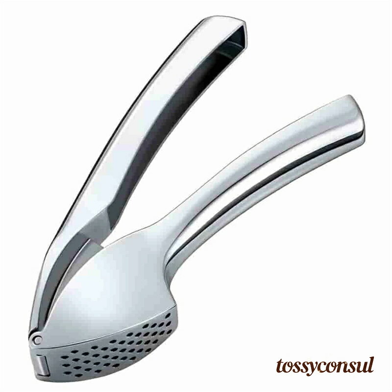 新生活 亜鉛合金素材 簡単操作 にんにくプレス 安全 キッチン用品 人工機械設計 小型ガーリックプレス ..